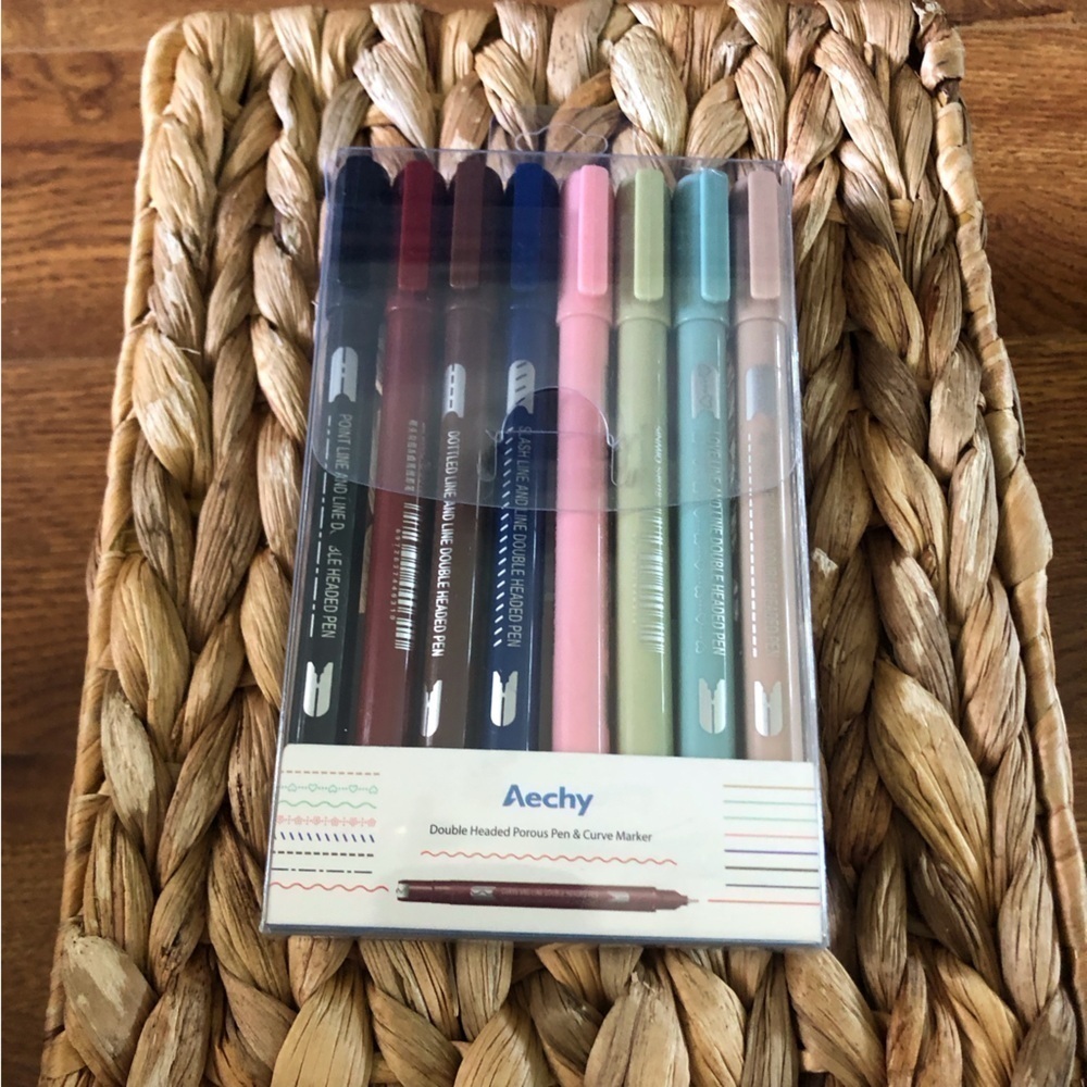 Aechy Double Headed Porous pen & Curve Marker